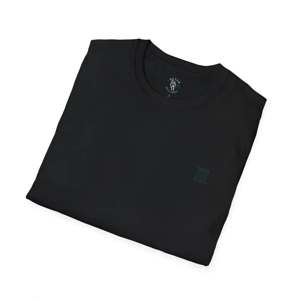 Let’s Rodeo Special Edition Tee (back design) – Teal & Neon Green T Shirt