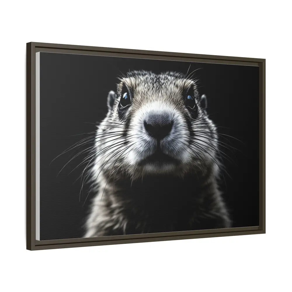 Midnight Edition Prairie Dog Canvas - Double R Western - Canvas
