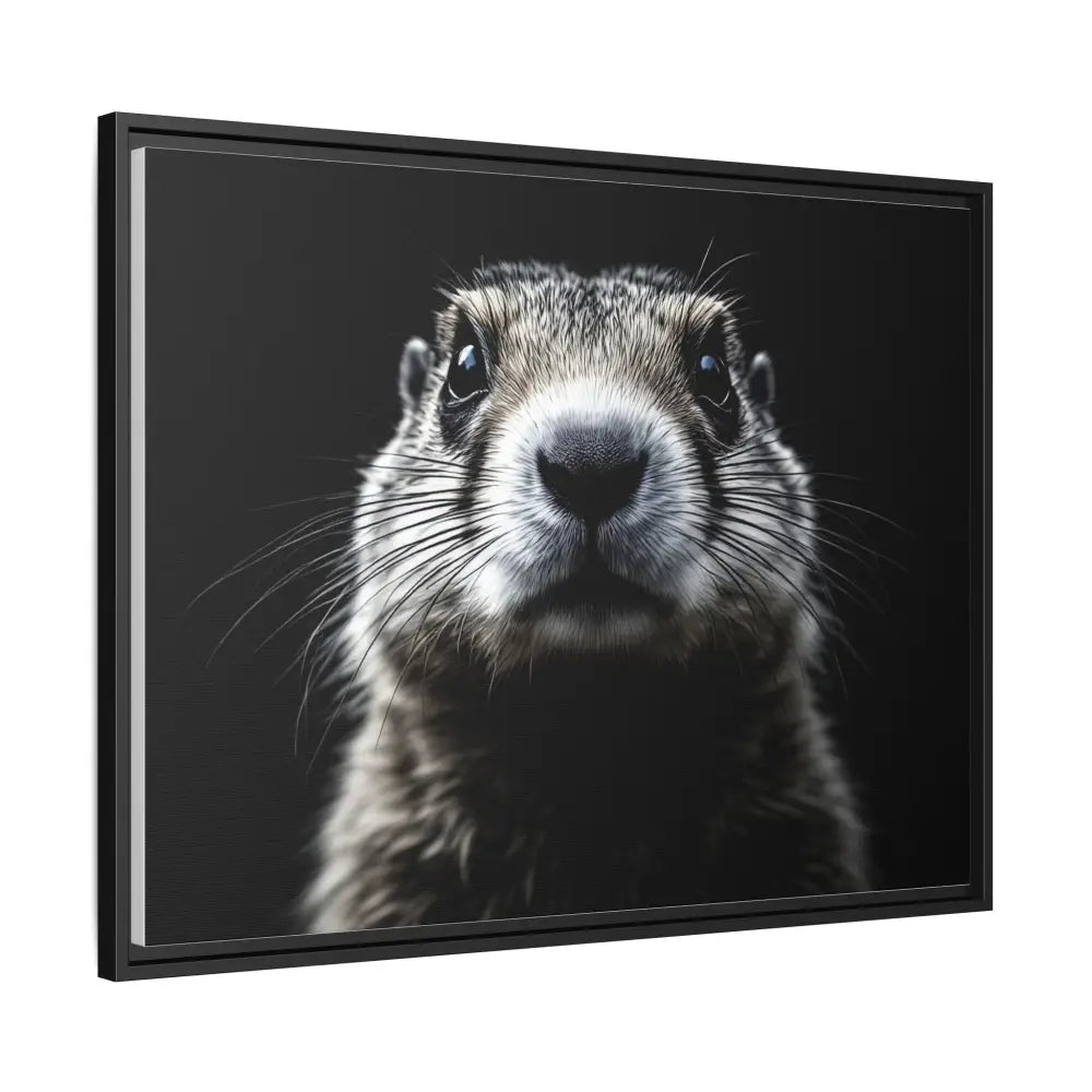 Midnight Edition Prairie Dog Canvas - Double R Western - Canvas
