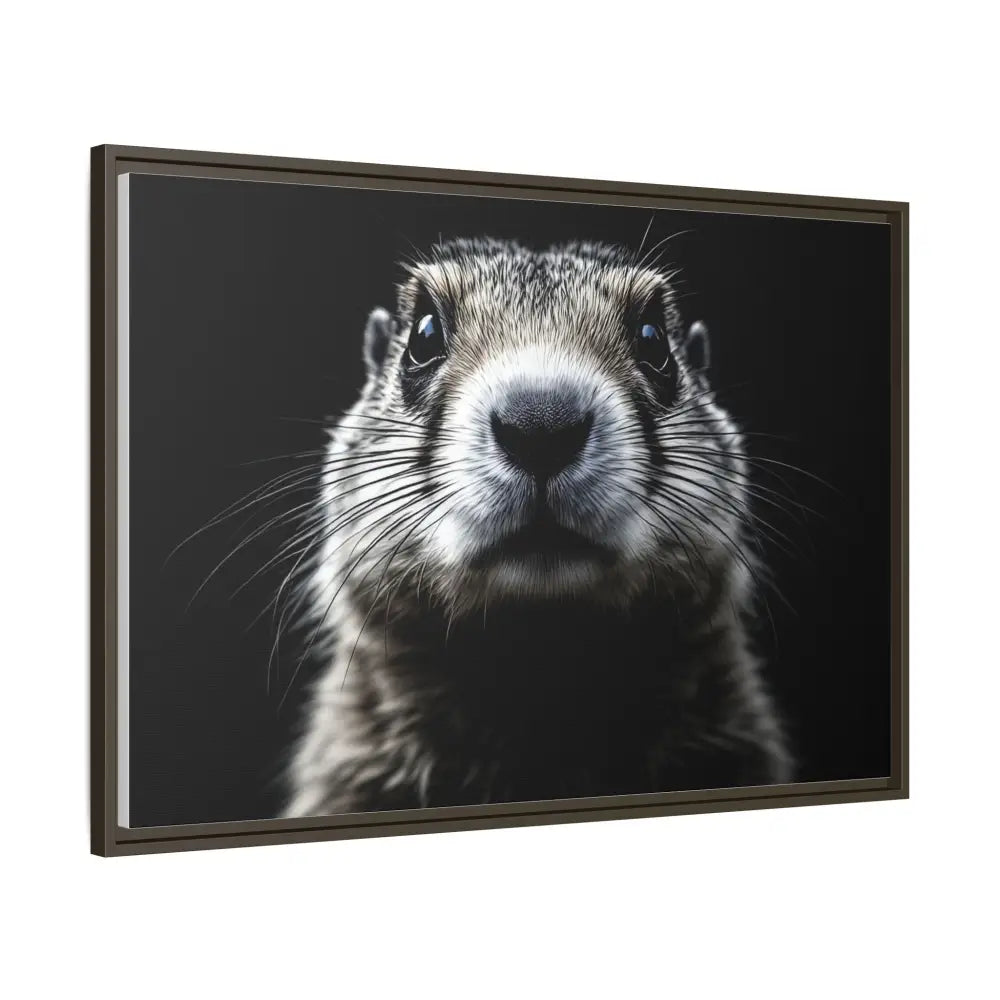 Midnight Edition Prairie Dog Canvas - Double R Western - Canvas