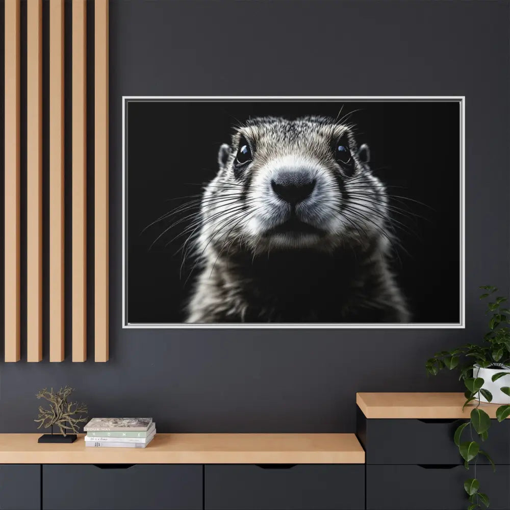 Midnight Edition Prairie Dog Canvas - Double R Western - Canvas