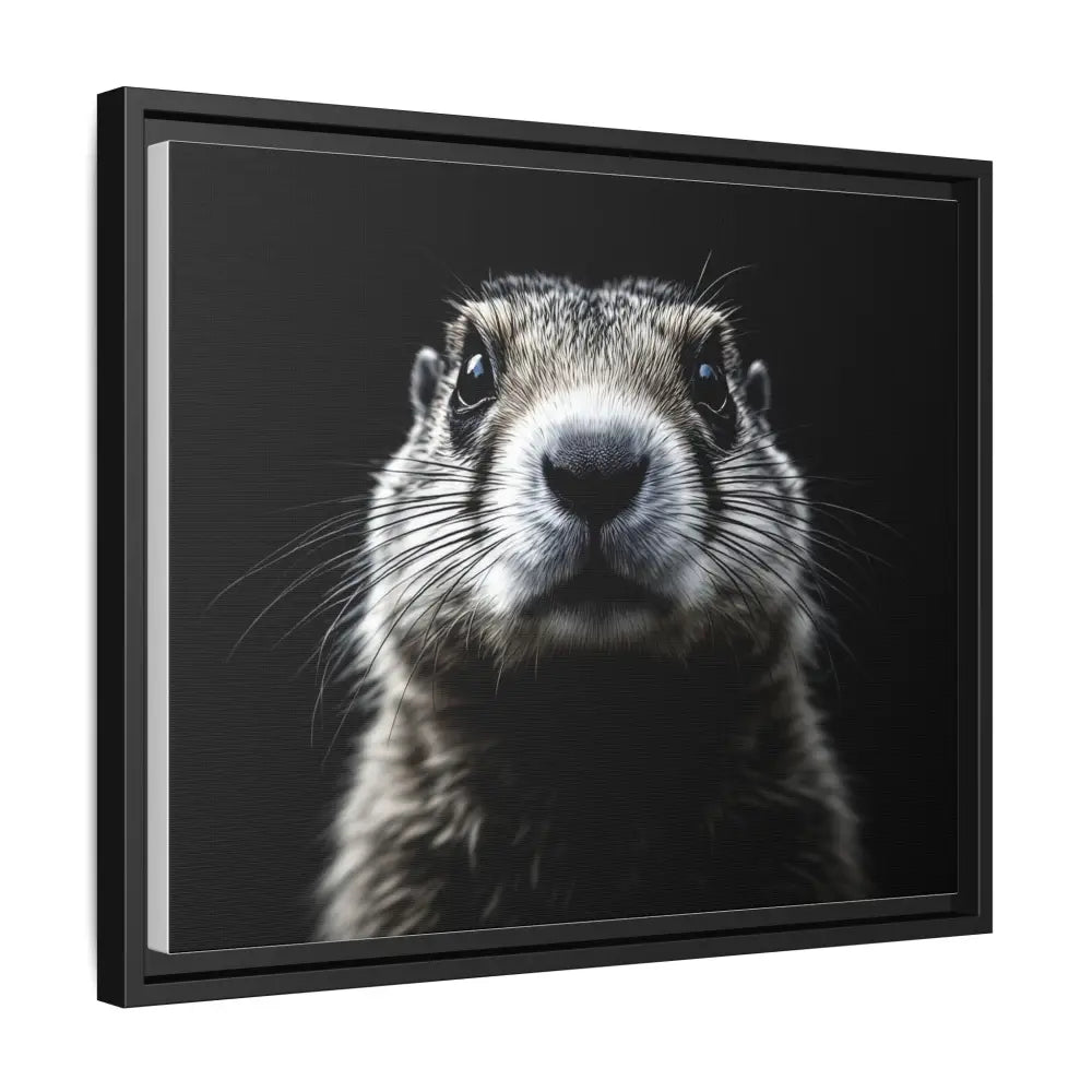 Midnight Edition Prairie Dog Canvas - Double R Western - Canvas