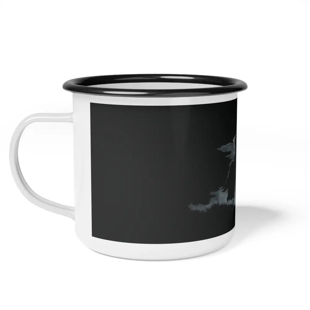 Midnight Edition Midnight Rider Enamel Camp Mug - 12oz / Black Rim - Mug