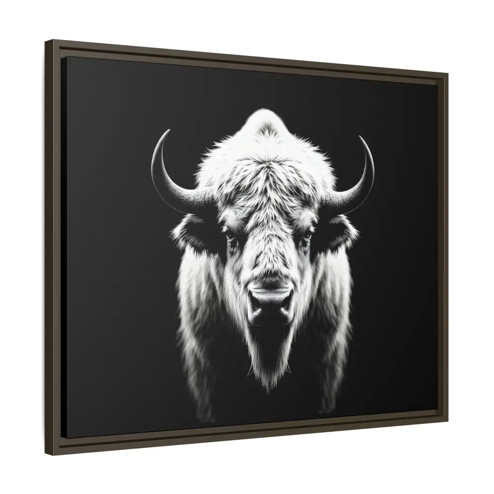 Midnight Edition: White Bison™ – Limited Edition Gallery Art Wrap Only 50 Available Canvas