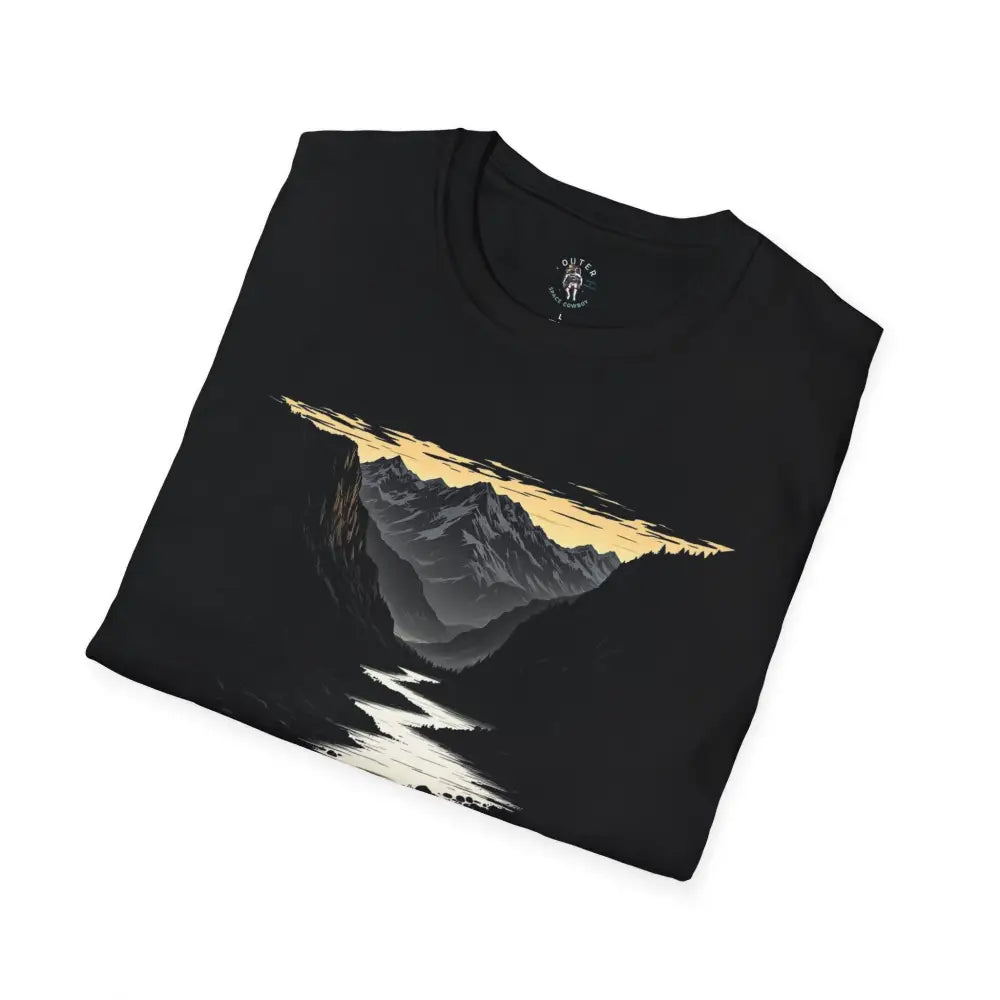 ’Midnight Series: Idaho Canyon’ A Tribute to the Spirit of the Old West Double R Western’s™ T Shirt