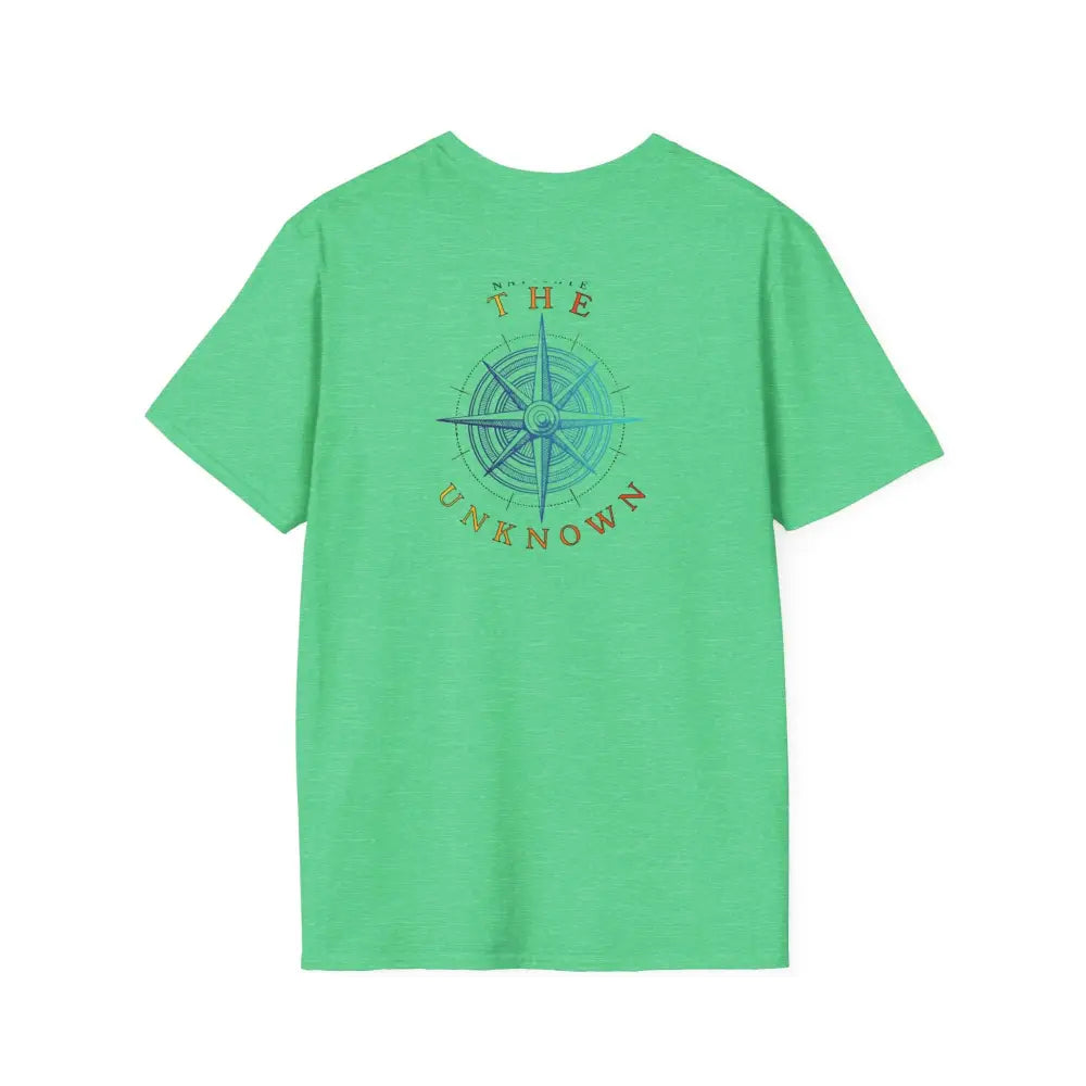 Navigate the Unknown *Back Graphic Design Double R Western Universal Comfort Tee T Shirt