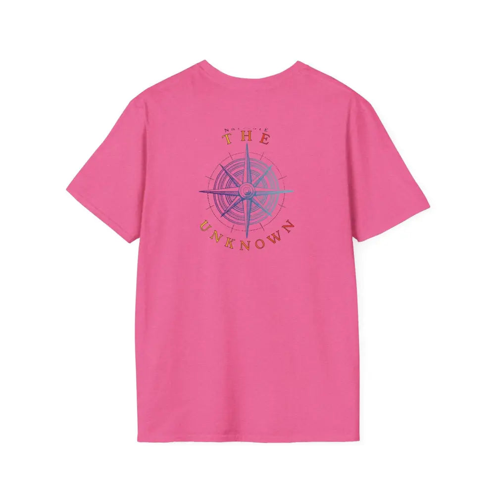 Navigate the Unknown *Back Graphic Design Double R Western Universal Comfort Tee T Shirt