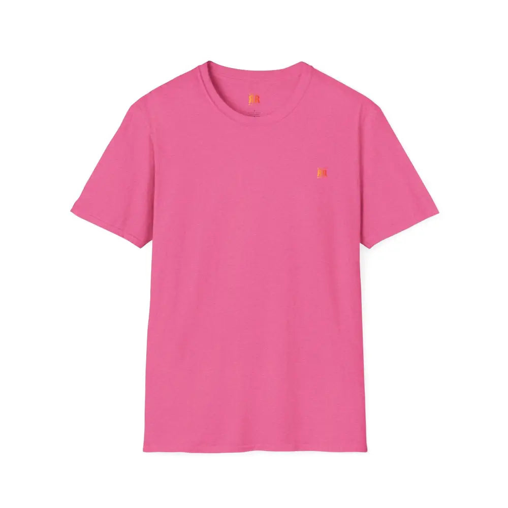 Navigate the Unknown *Back Graphic Design Double R Western Universal Comfort Tee Heather Heliconia / S T Shirt