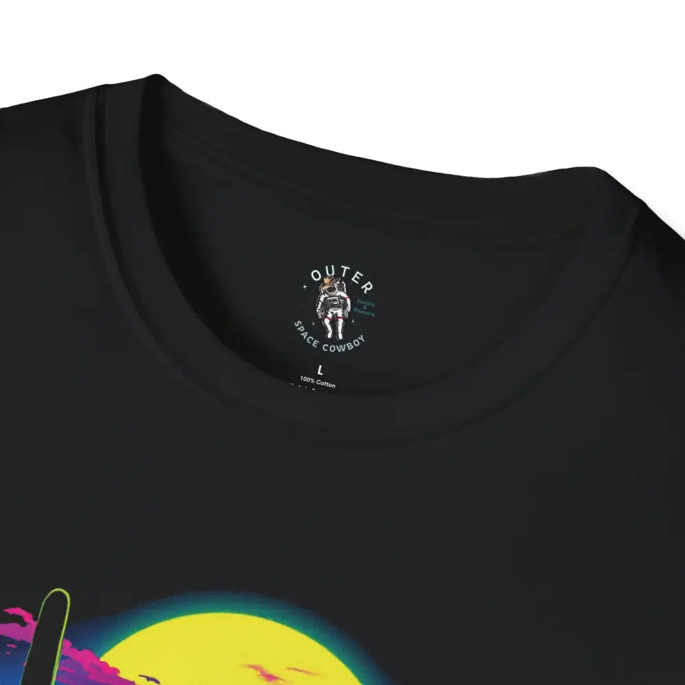 Neon Desert Nights Tee™: A Bold Frontier Awaits - Double R Western’s™ - T-Shirt