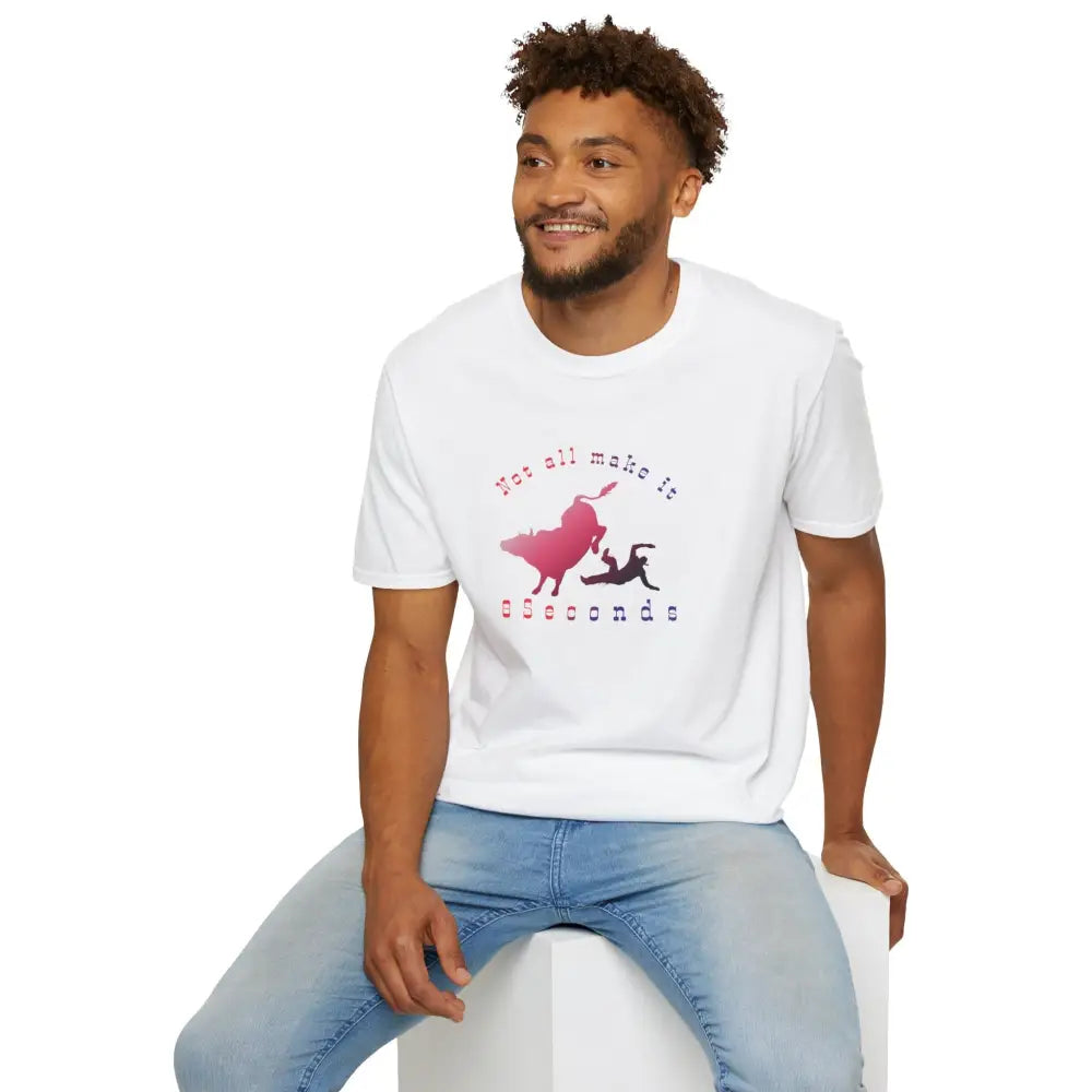 ’Not All Make It 8 Seconds’ Double R Western’s™ Softstyle T Shirt T Shirt