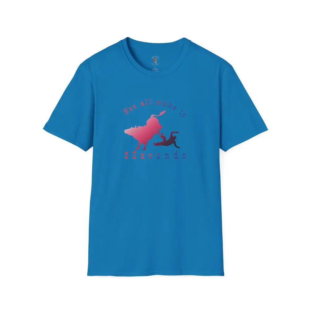 ’Not All Make It 8 Seconds’ Double R Western’s™ Softstyle T Shirt S / Sapphire T Shirt
