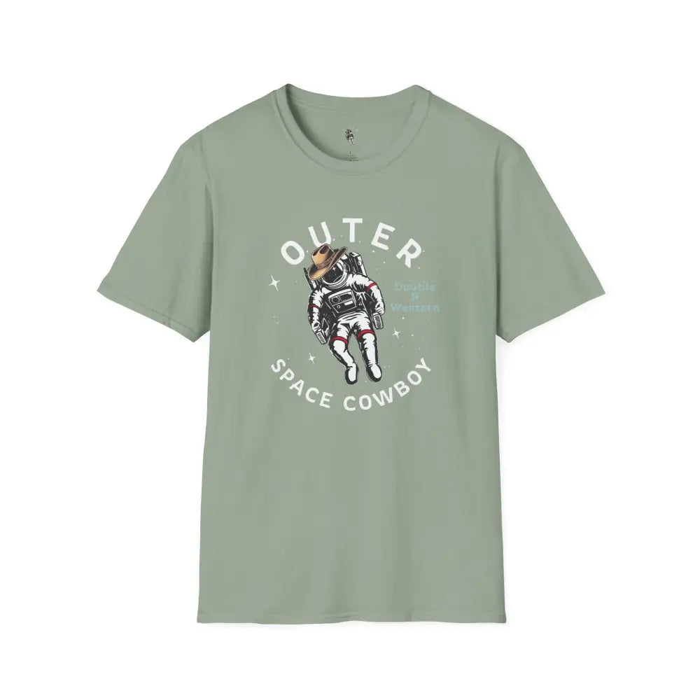 ’Outer Space Cowboy’ Tee Double R Western’s™ S / Sage T Shirt