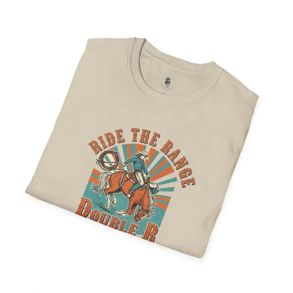 Ride the Range Vintage Western Tee – Double R Western™ T Shirt