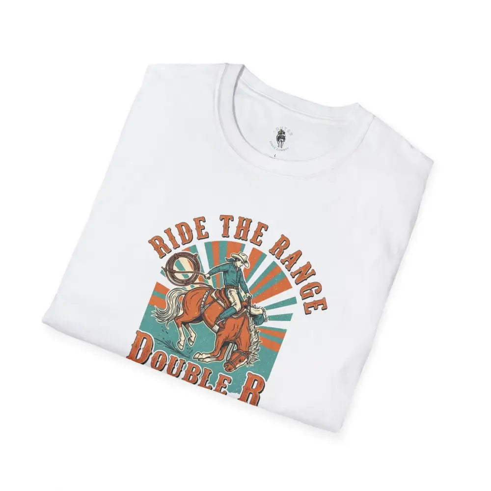 Ride the Range Vintage Western Tee – Double R Western™ T Shirt