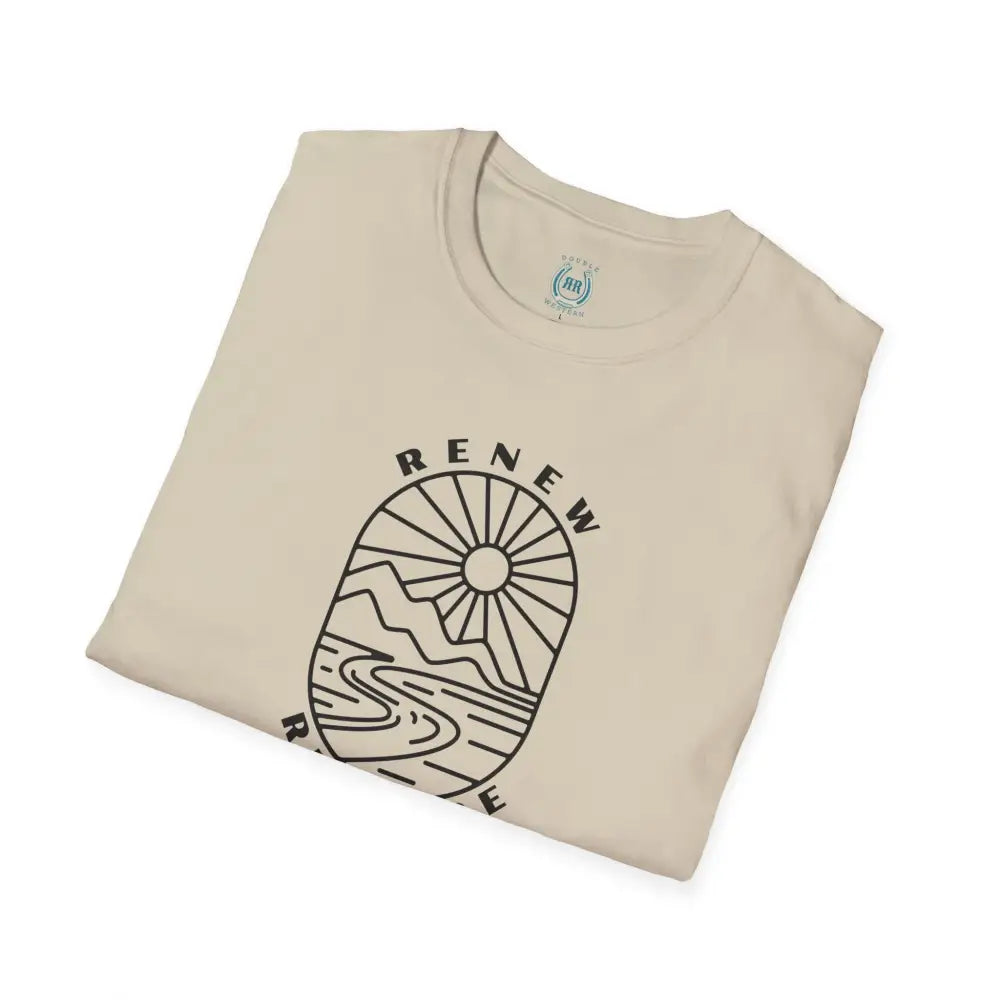 ’RR Adventure Tee.’ Double R western’s™ Tri Blend Crew Tee T Shirt