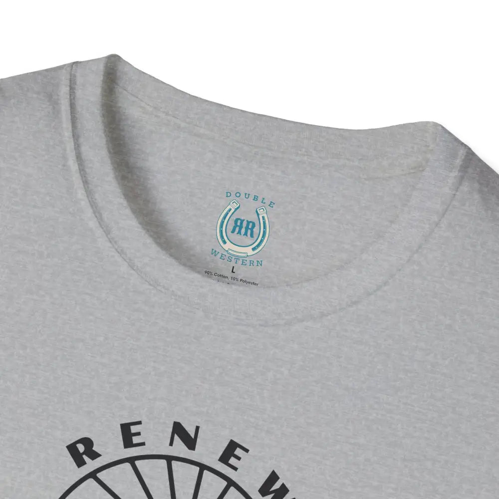 ’RR Adventure Tee.’ Double R western’s™ Tri Blend Crew Tee T Shirt