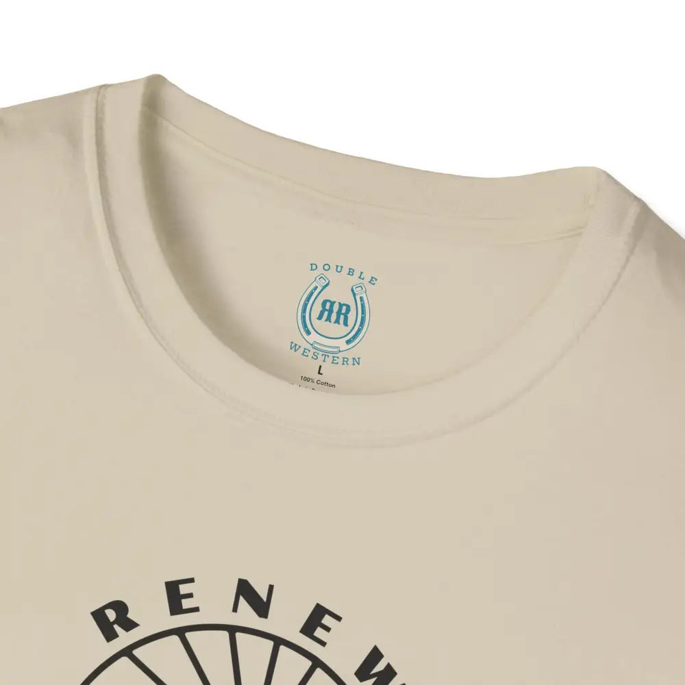 ’RR Adventure Tee.’ Double R western’s™ Tri Blend Crew Tee T Shirt