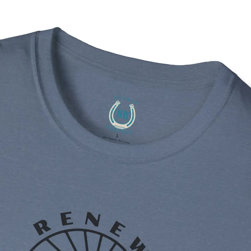 ’RR Adventure Tee.’ Double R western’s™ Tri Blend Crew Tee T Shirt