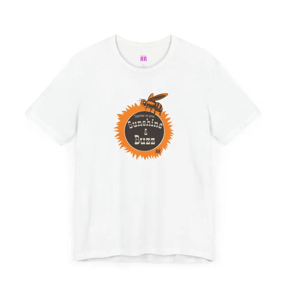 ’Sunshine and Buzz Together We Grow’ Double R Western’s ™ - Women’s Jersey T-Shirt - T-Shirt