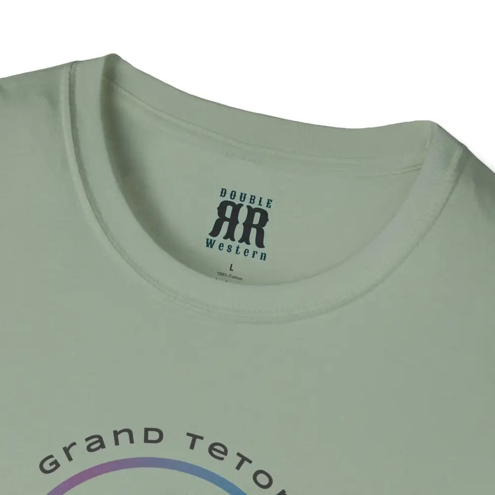 ’Teton Free’ Double R Western’s™ Softstyle T Shirt T Shirt
