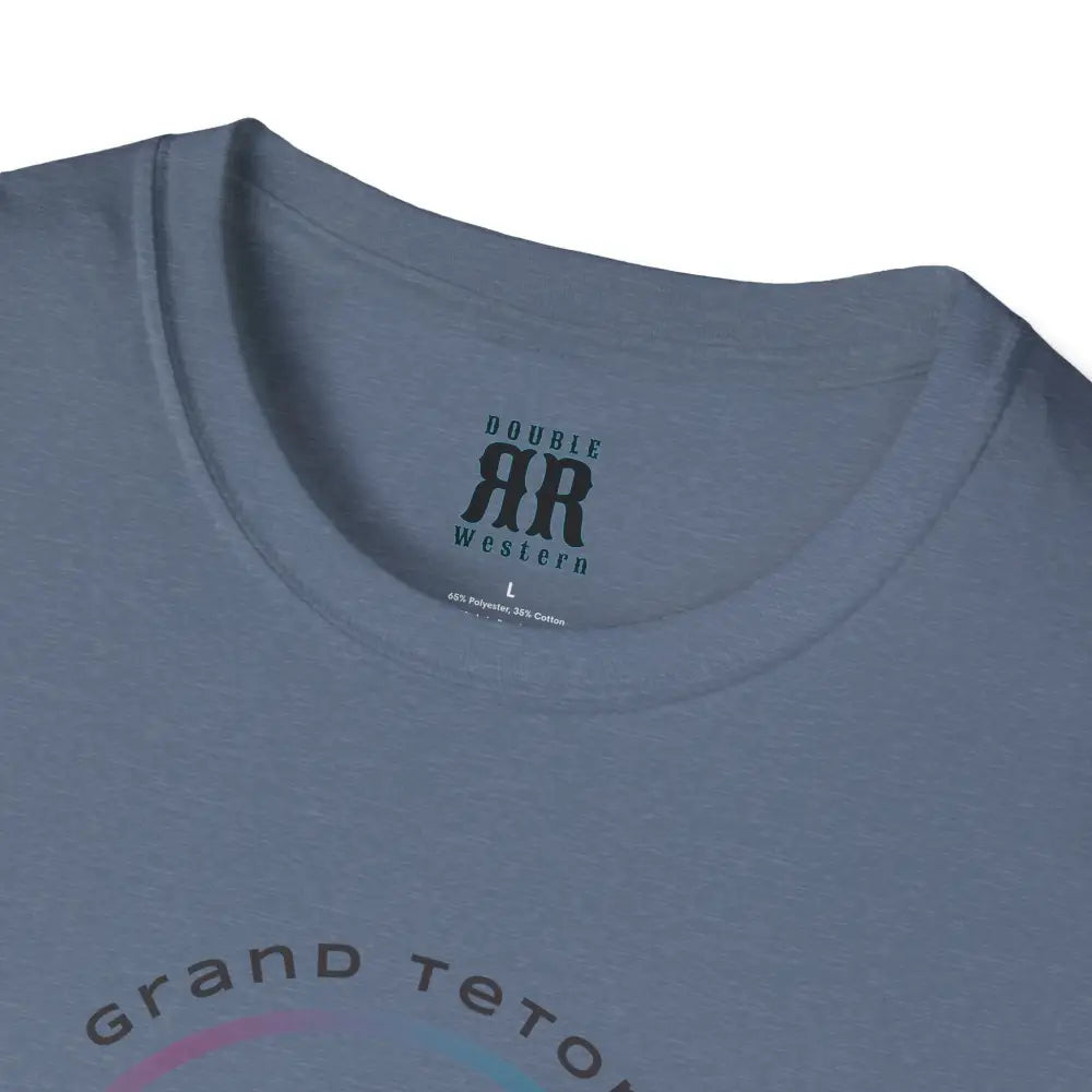 ’Teton Free’ Double R Western’s™ Softstyle T Shirt T Shirt