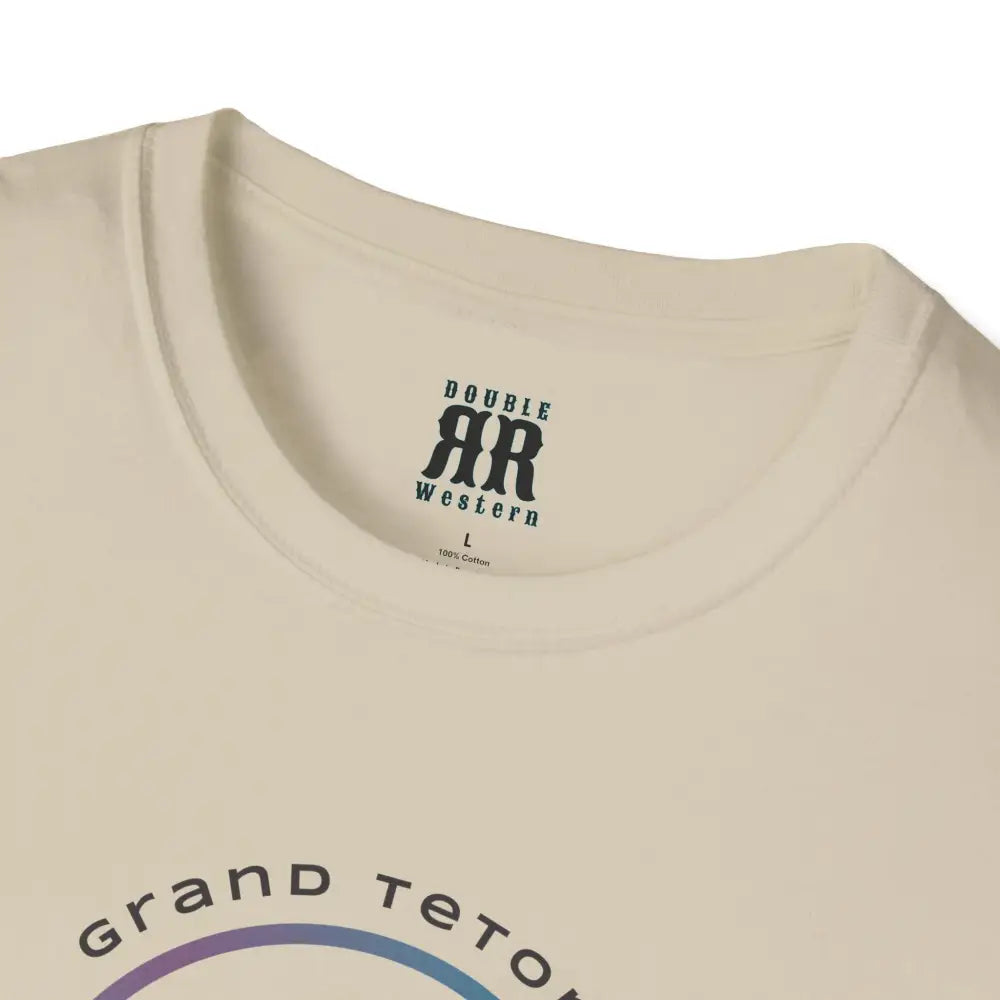 ’Teton Free’ Double R Western’s™ Softstyle T Shirt T Shirt