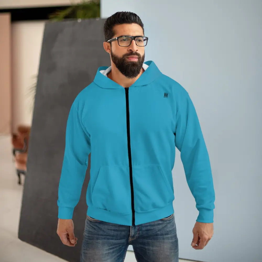 ’Teton Free’ Double R Western’s Zip Hoodie All Over Prints
