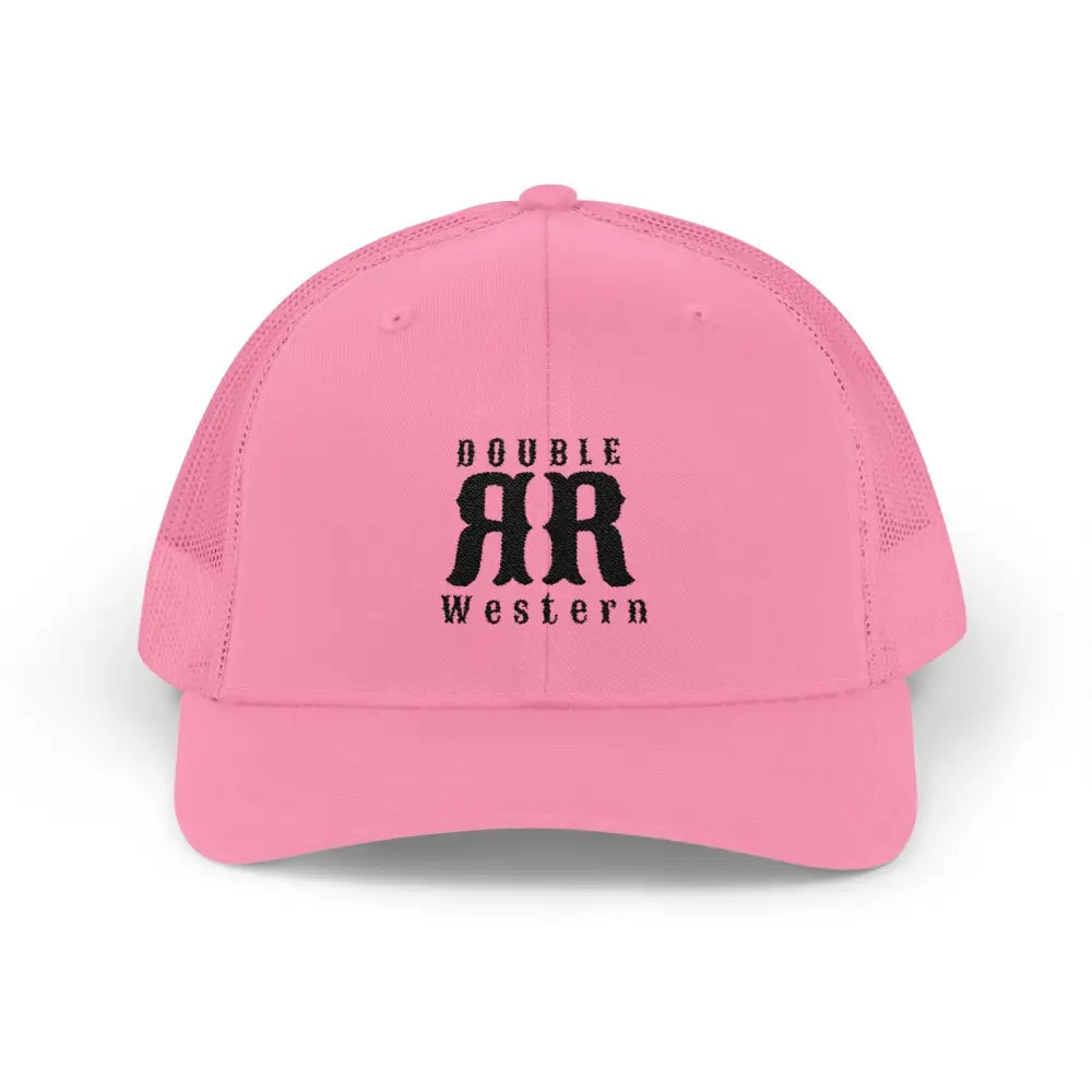 ’Timeless Icon’ - Double R Western’s ™ Iconic - Snapback Trucker Cap - Pink / One size - Hats