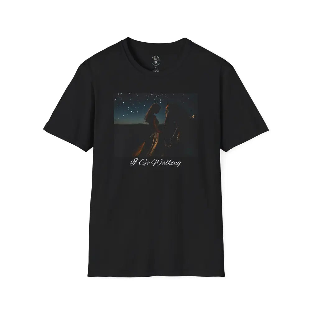 Walking Midnight Trailblazer Tee Double R Western’s XS / Black T Shirt