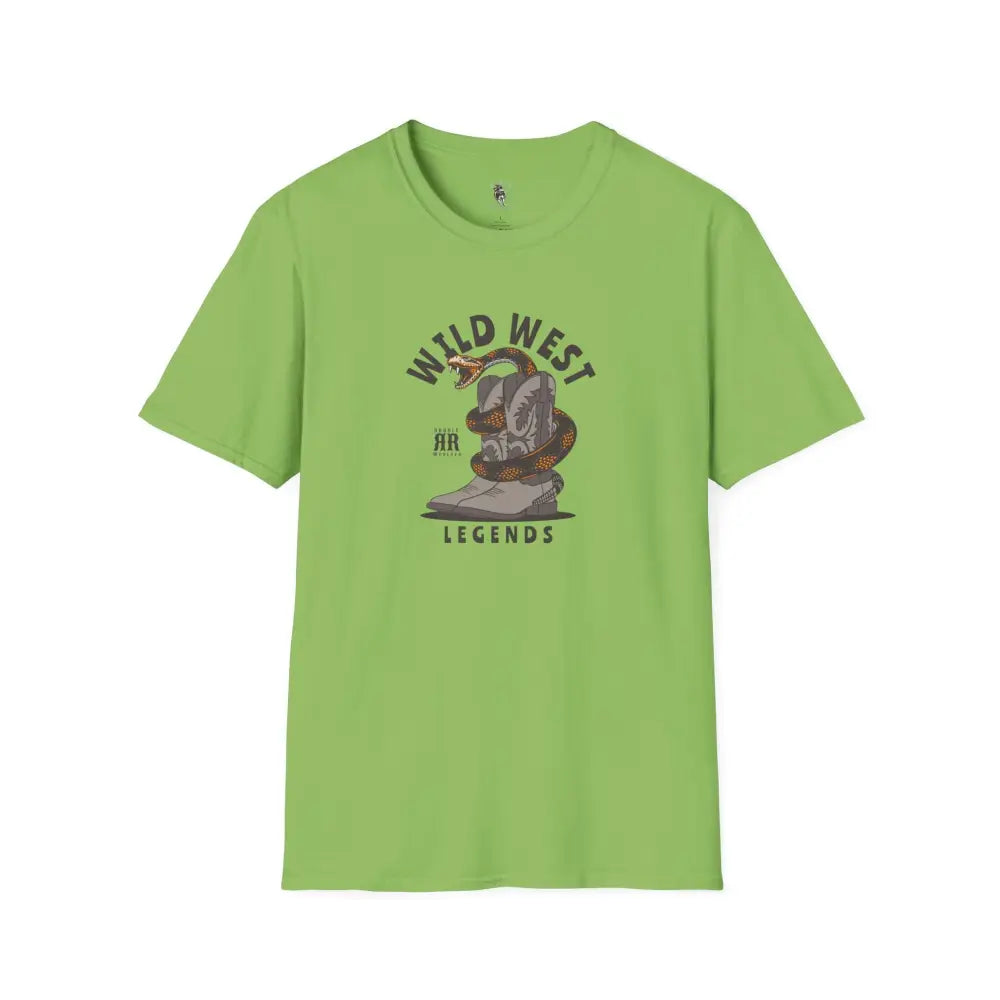 ’Wild West Legends™’ T Shirt Double R Western’s™ S / Lime T Shirt