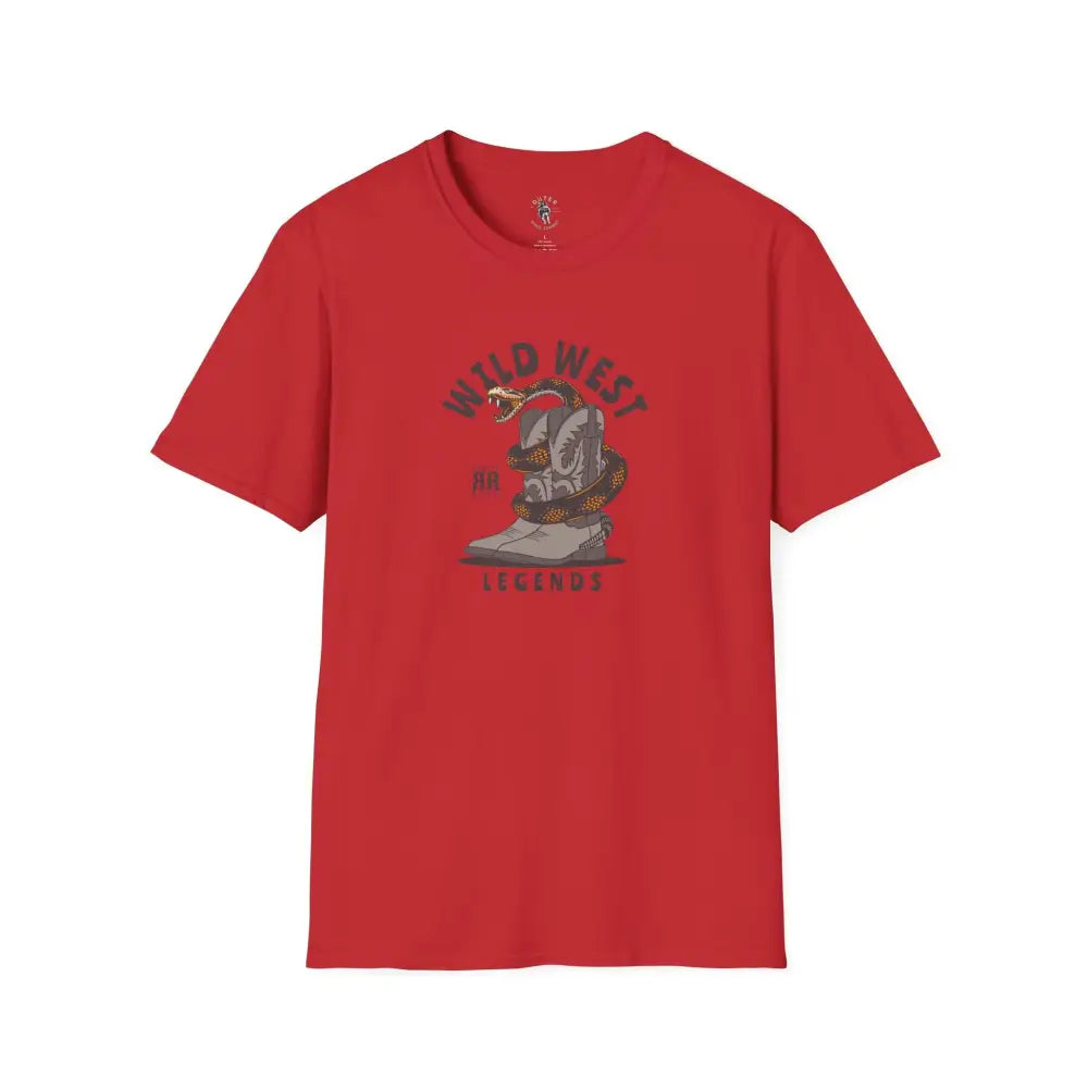 ’Wild West Legends™’ T Shirt Double R Western’s™ S / Red T Shirt