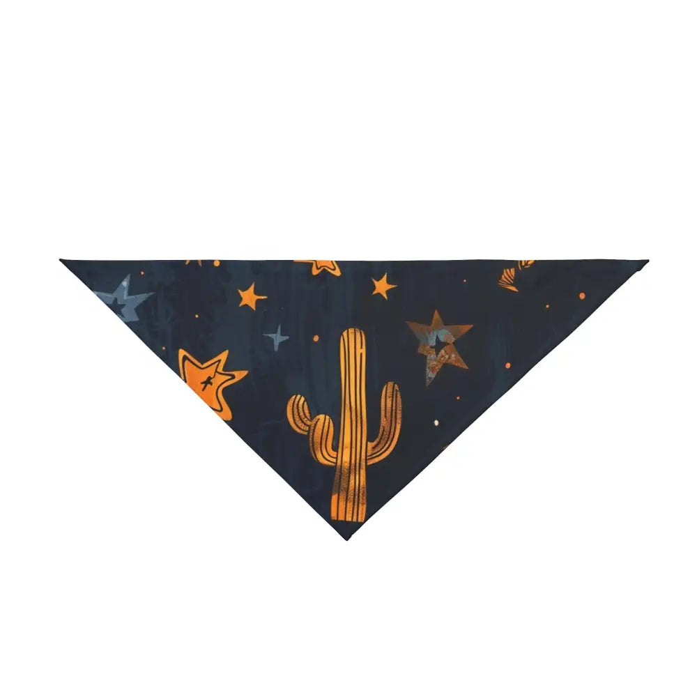 ’Wild West Stargazer Bandana’ Double R Western’s Adventure Pet Bandana 20’’ × 10’’ Pets