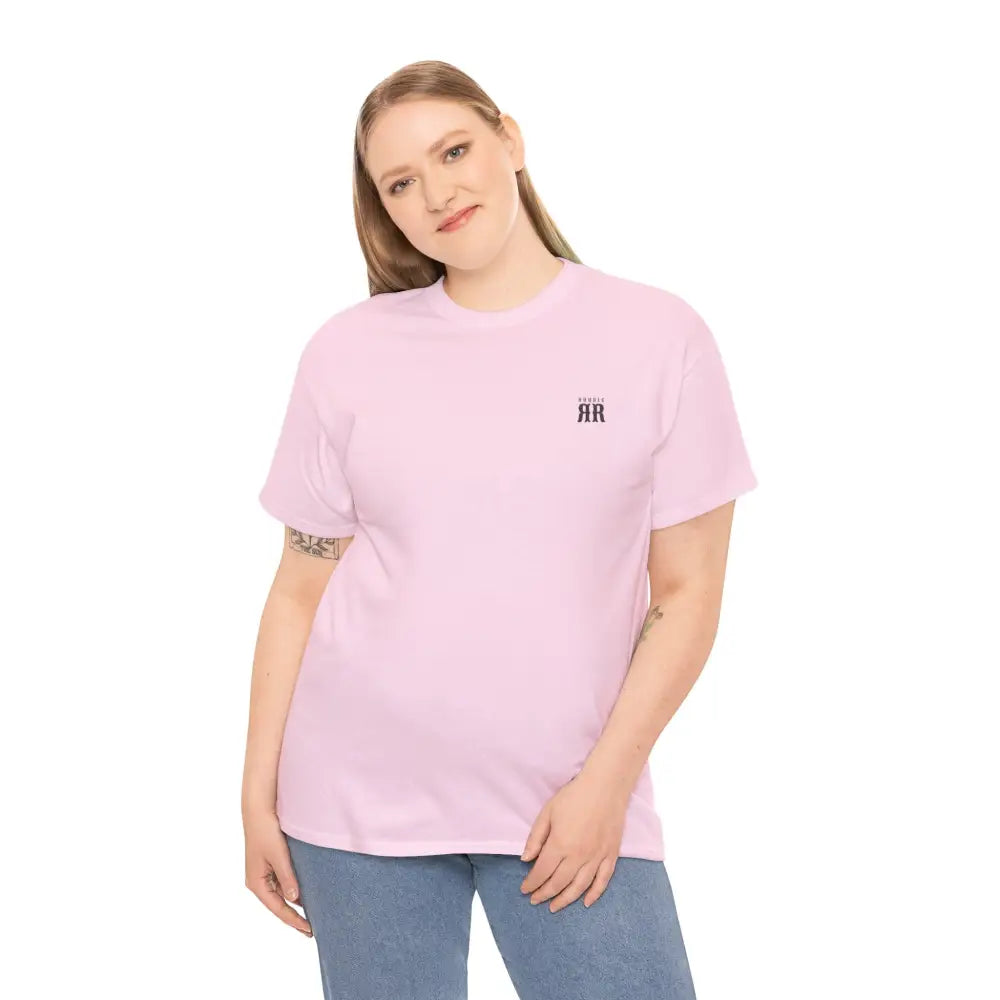 ’World Needs More Cowgirls’ Double R Western’s ™ Heavy Cotton Tee Back Graphic Design T Shirt