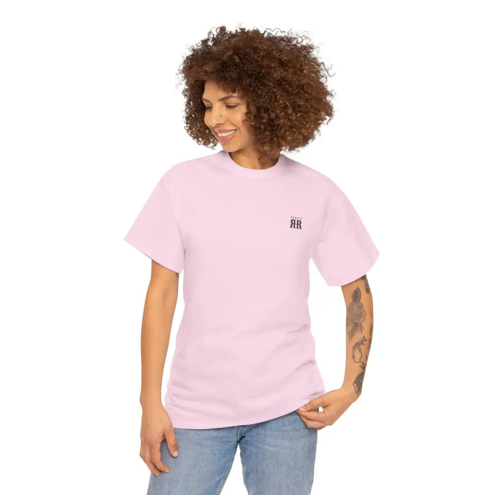 ’World Needs More Cowgirls’ Double R Western’s ™ Heavy Cotton Tee Back Graphic Design T Shirt
