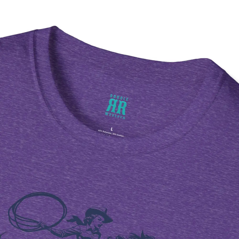 Yee Haw Cowgirl Tee Unisex Softstyle Tee T Shirt