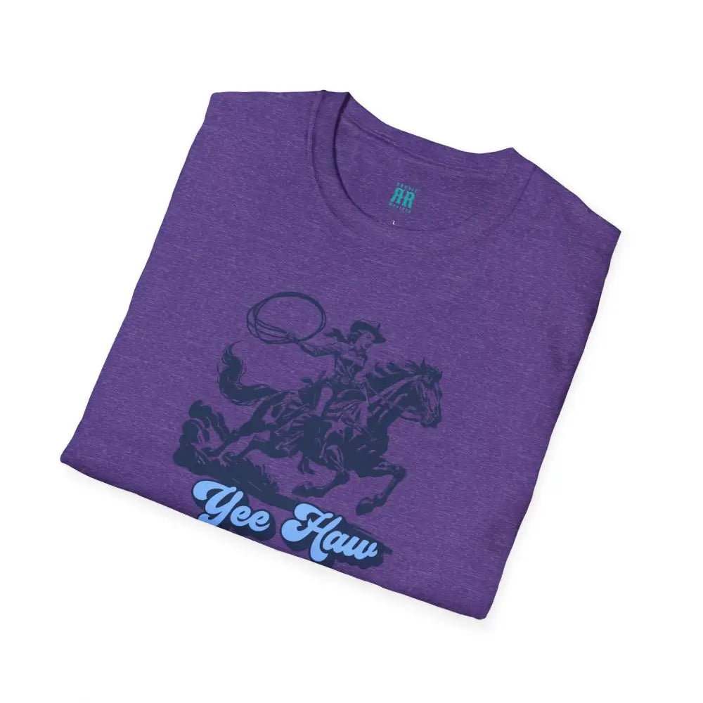 Yee Haw Cowgirl Tee Unisex Softstyle Tee T Shirt