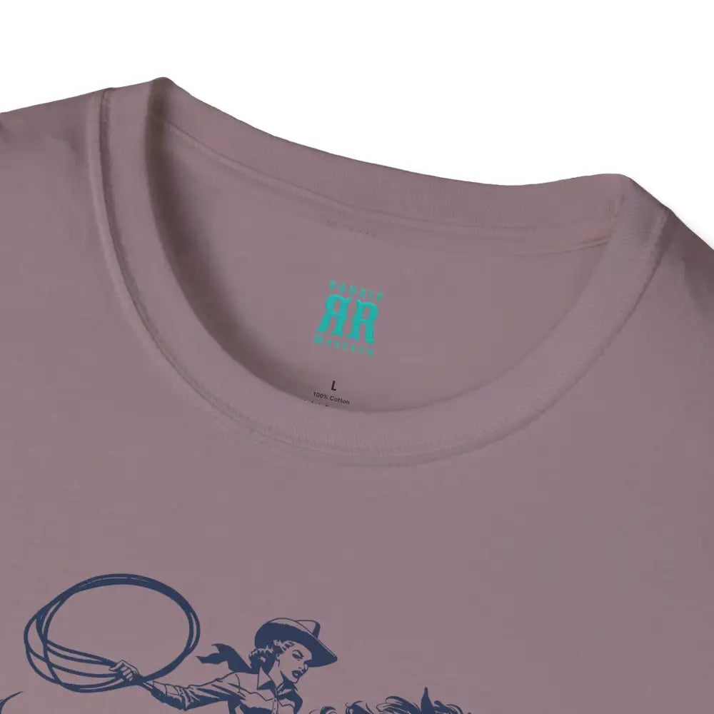 Yee Haw Cowgirl Tee Unisex Softstyle Tee T Shirt