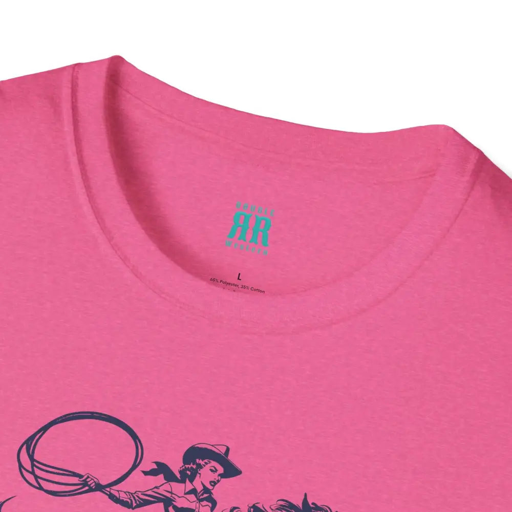 Yee Haw Cowgirl Tee Unisex Softstyle Tee T Shirt