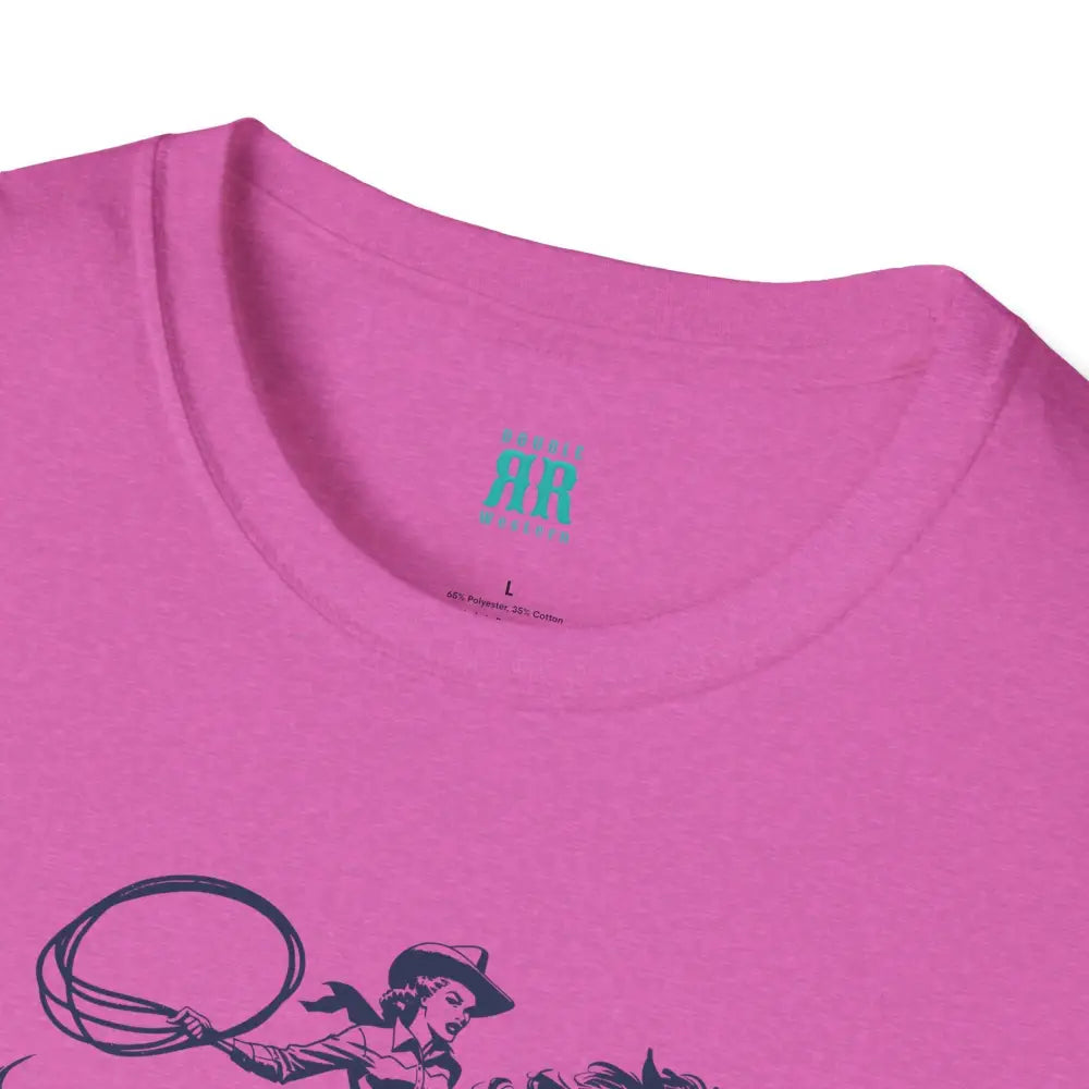 Yee Haw Cowgirl Tee Unisex Softstyle Tee T Shirt