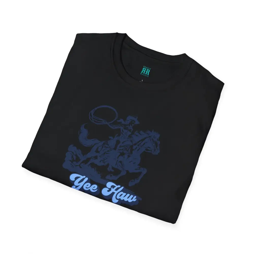 Yee Haw Cowgirl Tee Unisex Softstyle Tee T Shirt