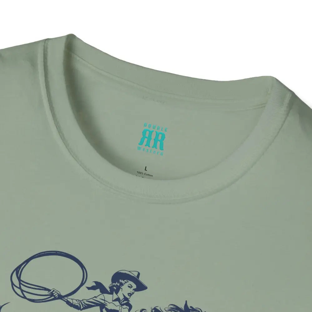 Yee Haw Cowgirl Tee Unisex Softstyle Tee T Shirt