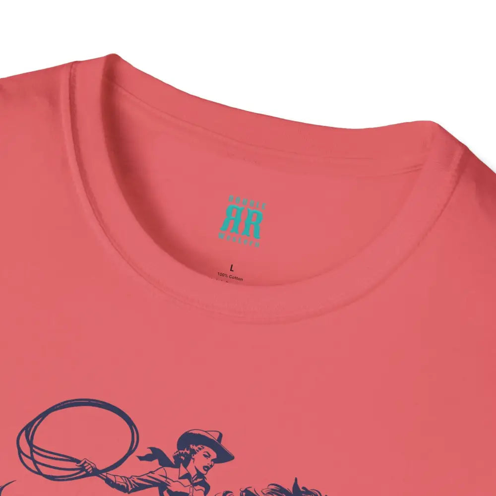 Yee Haw Cowgirl Tee Unisex Softstyle Tee T Shirt