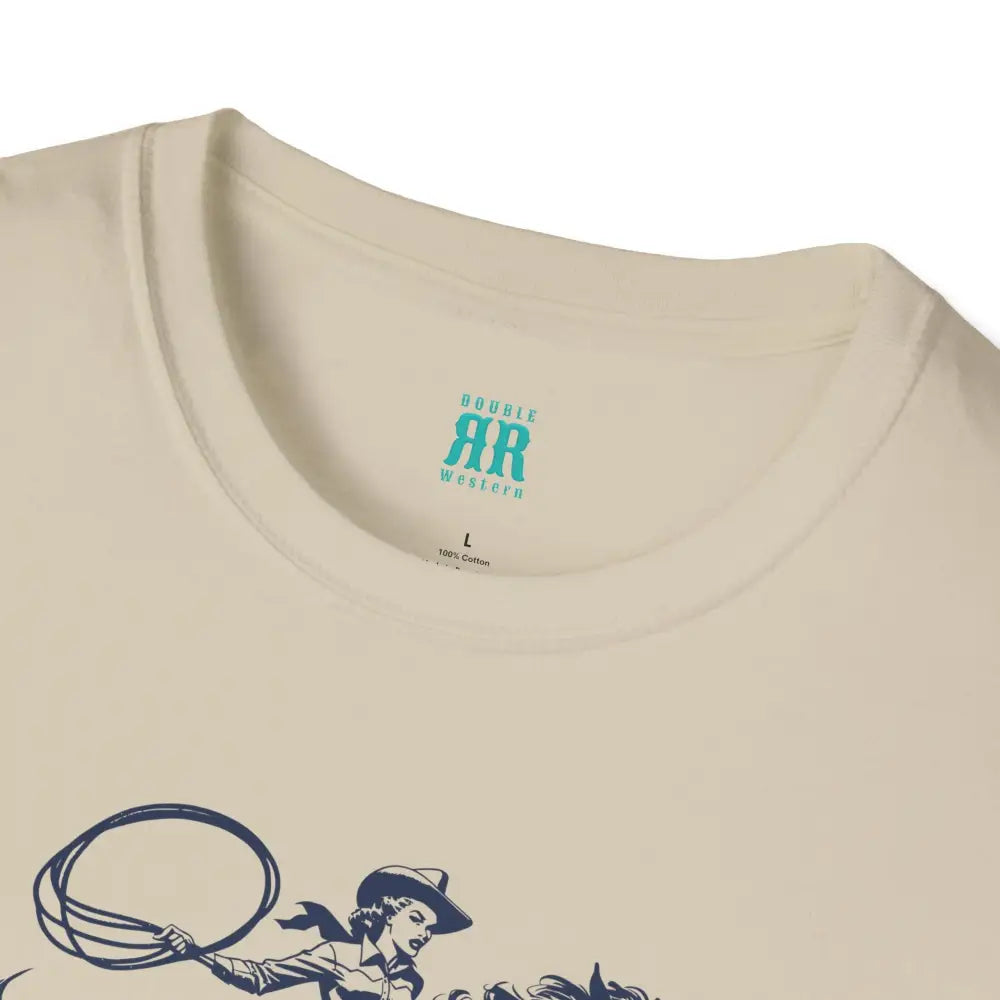 Yee Haw Cowgirl Tee Unisex Softstyle Tee T Shirt