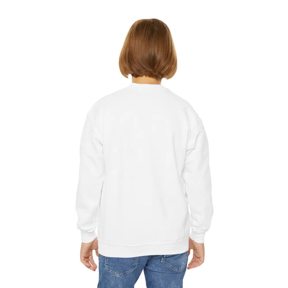 Youth Crewneck Sweatshirt - Retro Alien Abduction Design - Kids clothes
