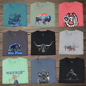 western graphic tees collection from Double R Western