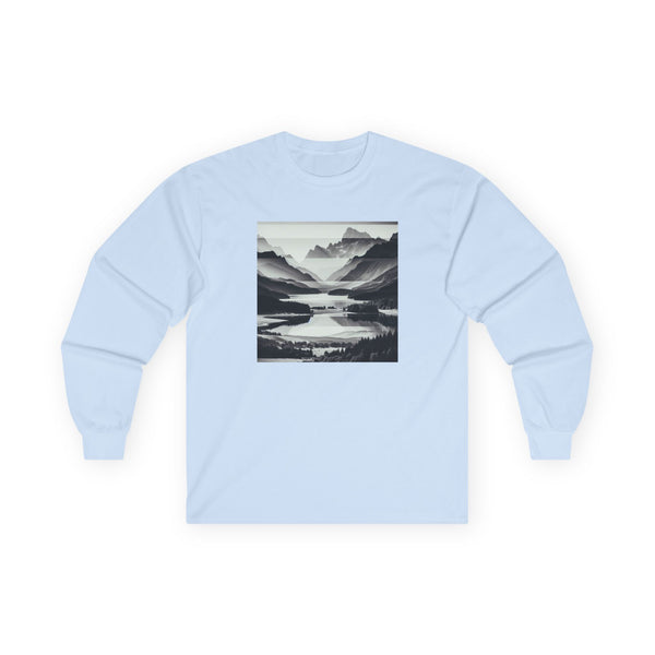 "Tranquil Layers"- Double R Western's -    Women's Jersey Long Sleeve Tee