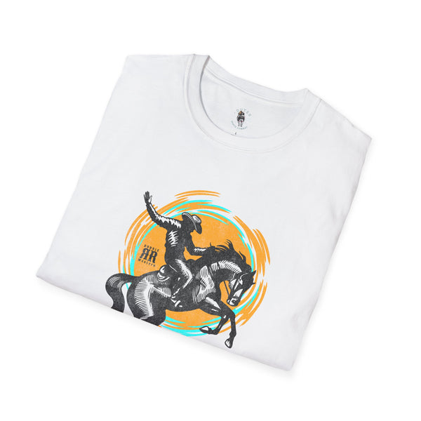 Cowboy Code – Western Wear T-Shirt – Men’s Heather Red Graphic Tee