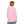 Bison graphic western wear hoodie, light pink, back view with hood and cuffs
