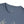 Heather blue cotton T-shirt with small chest space cowboy logo at neckline