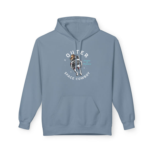 "Outer Space Cowboy" - Double R Western's -  western wear Hooded Sweatshirt